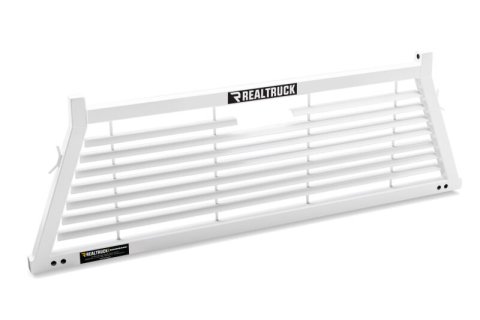 BackRack 17-20 Ford F-250/350/450 SD Louvered Rack Frame ONLY (Req. HW) - White thumbnail 2