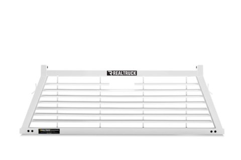 BackRack 17-20 Ford F-250/350/450 SD Louvered Rack Frame ONLY (Req. HW) - White thumbnail 4