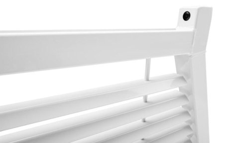 BackRack 17-20 Ford F-250/350/450 SD Louvered Rack Frame ONLY (Req. HW) - White thumbnail 5