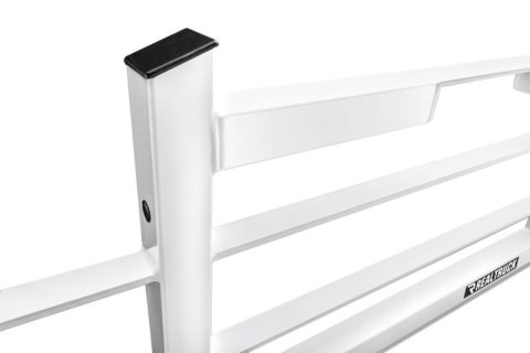 BackRack 09-23 Dodge RAM 1500 w/o RamBx 8ft Bed Original Rack Shortened Frame ONLY (Req. HW) - White thumbnail 3