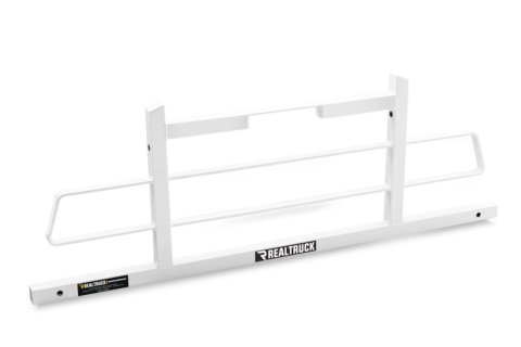 BackRack 09-23 Dodge RAM 1500 w/o RamBx 8ft Bed Original Rack Shortened Frame ONLY (Req. HW) - White thumbnail 4