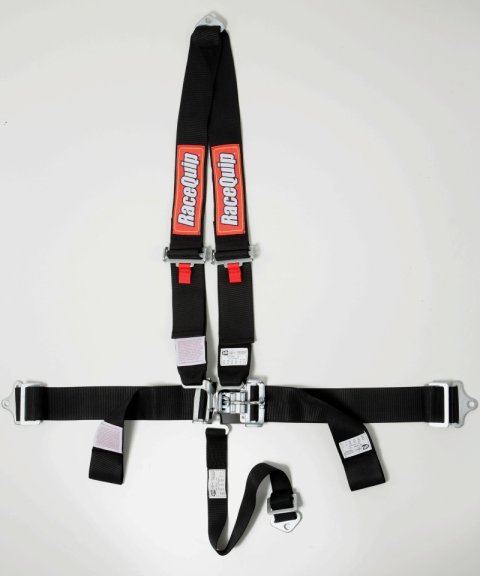 RaceQuip Black L & L V4pt Seat Belt thumbnail 1