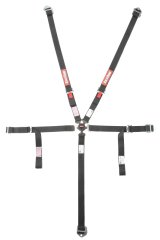 RaceQuip Black JR. CAMLOCK 5pt Seat Belt thumbnail 2
