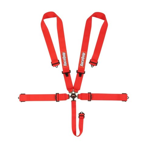 RaceQuip Red SFI CAMLOCK 5pt PD Lap Seat Belt thumbnail 2