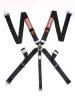 RaceQuip Black SFI CAMLOCK 5pt PU Lap Seat Belt thumbnail 3