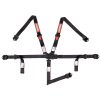 RaceQuip Black JR. L & L 5pt Harness thumbnail 3