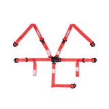 RaceQuip Red JR. L & L 5pt Harness thumbnail 2