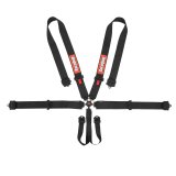 RaceQuip Black SFI CAMLOCK 6pt PU Lap Seat Belt thumbnail 1
