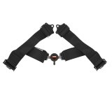 RaceQuip Black SFI CAMLOCK 6pt PU Lap Seat Belt thumbnail 2