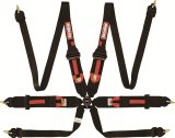 RaceQuip Black FIA CAMLOCK 6pt Pull Up Lap FHR thumbnail 2