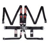 RaceQuip Black L & L 6pt HNR Seat Belt thumbnail 1