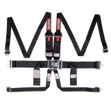 RaceQuip Black L & L 6pt HNR Seat Belt thumbnail 2