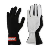 RaceQuip Black Basic Race Glove - Medium thumbnail 3