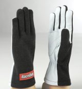 RaceQuip Black Basic Race Glove - X-Large thumbnail 1