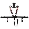 RaceQuip L&L 16.1 5pt 2in Belt PU Lap Black Hw Black thumbnail 3
