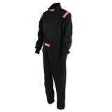 RaceQuip Black Chevron-1 Suit - SFI-1 Small thumbnail 4