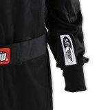 RaceQuip Black Chevron-1 Suit - SFI-1 Small thumbnail 9