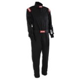 RaceQuip Black Chevron-1 Suit - SFI-1 Mtall thumbnail 9