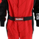 RaceQuip Red Chevron-1 Suit - SFI-1 Small thumbnail 3