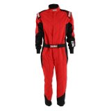 RaceQuip Red Chevron-1 Suit - SFI-1 Large thumbnail 2