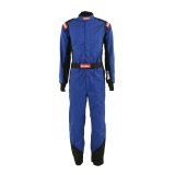 RaceQuip Blue Chevron-1 Suit - SFI-1 Medium thumbnail 1