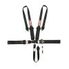 RaceQuip L & L 5pt Ratchet HNR Harness Black thumbnail 9