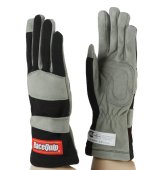 RaceQuip Black 1-Layer SFI-1 Glove - Medium thumbnail 8