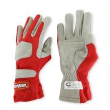 RaceQuip Red 1-Layer SFI-1 Glove - Medium thumbnail 5