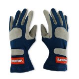 RaceQuip Blue 1-Layer SFI-1 Glove - XL thumbnail 2