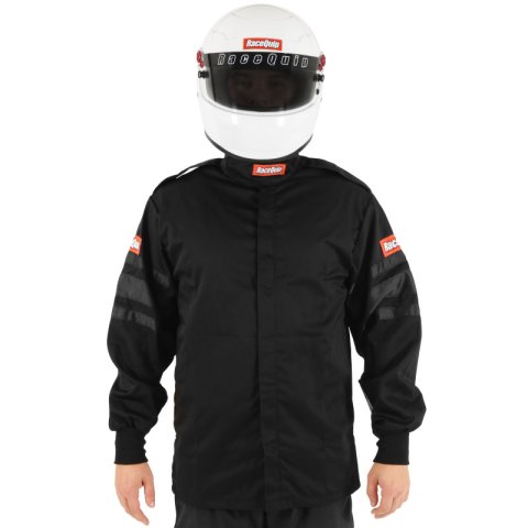 RaceQuip Black SFI-1 1-L Jacket - 2XL thumbnail 1