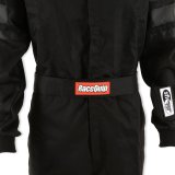 RaceQuip Black SFI-1 1-L Suit - Medium Tall thumbnail 9