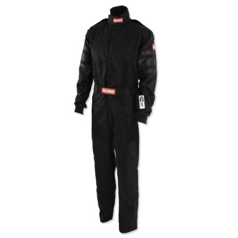 RaceQuip Black SFI-1 1-L Suit - 2XL thumbnail 6
