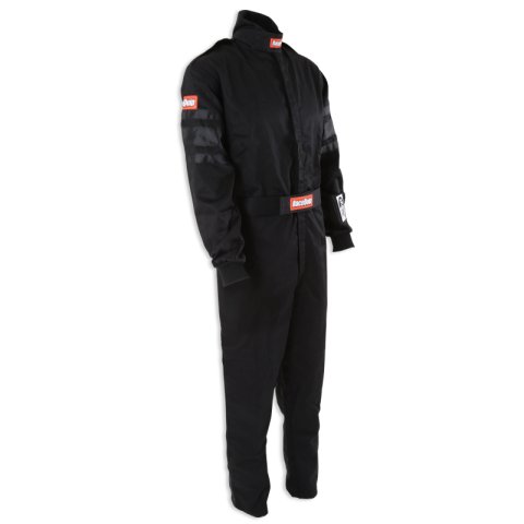 RaceQuip Black SFI-1 1-L Suit - 2XL thumbnail 7