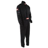 RaceQuip Black SFI-1 1-L Suit - 3XL thumbnail 7