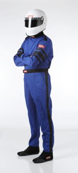 RaceQuip Blue SFI-1 1-L Suit - Medium Tall thumbnail 1