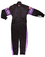 RaceQuip Purple Trim SFI-1 JR. Suit - KXSM thumbnail 1