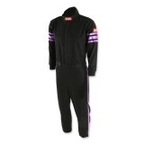 RaceQuip Purple Trim SFI-1 JR. Suit - KSmall thumbnail 4