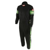 RaceQuip Green Trim SFI-1 JR. Suit - KSmall thumbnail 4