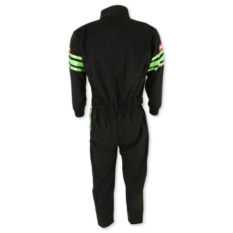 RaceQuip Green Trim SFI-1 JR. Suit - KMedium thumbnail 3