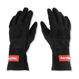 RaceQuip Black 2-Layer SFI-5 Glove - Small thumbnail 5