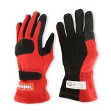 RaceQuip Red 2-Layer SFI-5 Glove - Large thumbnail 5