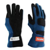 RaceQuip Blue 2-Layer SFI-5 Glove - Large thumbnail 4