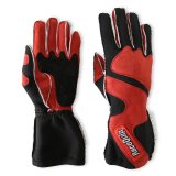 RaceQuip SFI-5 Red/Black Large Outseam w/ Closure Glove thumbnail 3