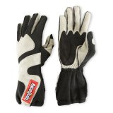 RaceQuip SFI-5 Gray/Black Medium Outseam w/ Closure Glove thumbnail 4