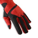 RaceQuip SFI-5 Red/Black XL Long Angle Cut Glove thumbnail 4