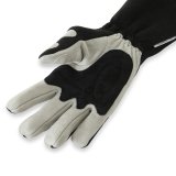 RaceQuip SFI-5 Gray/Black Large Long Angle Cut Glove thumbnail 4
