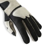 RaceQuip SFI-5 Gray/Black Large Outseam Angle Cut Glove thumbnail 4