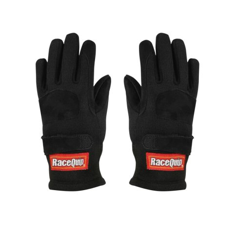 RaceQuip Black 2-Layer SFI-5 Glove Kid - Small K8