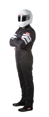RaceQuip Black SFI-5 Suit - Medium thumbnail 2