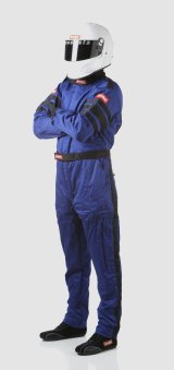 RaceQuip Blue SFI-5 Suit - Medium Tall thumbnail 1